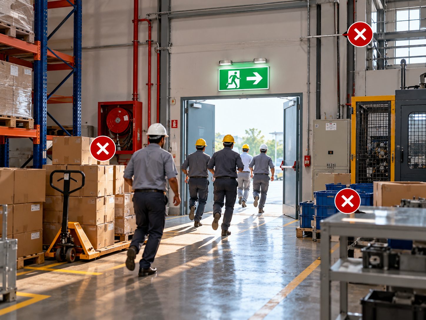 Factory Emergency Exits: Common Layout Mistakes That Can Affect Evacuation