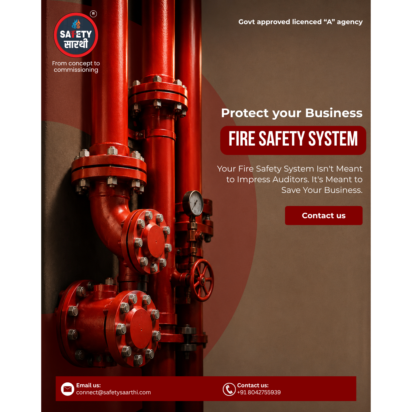 Fire safety system in pune
