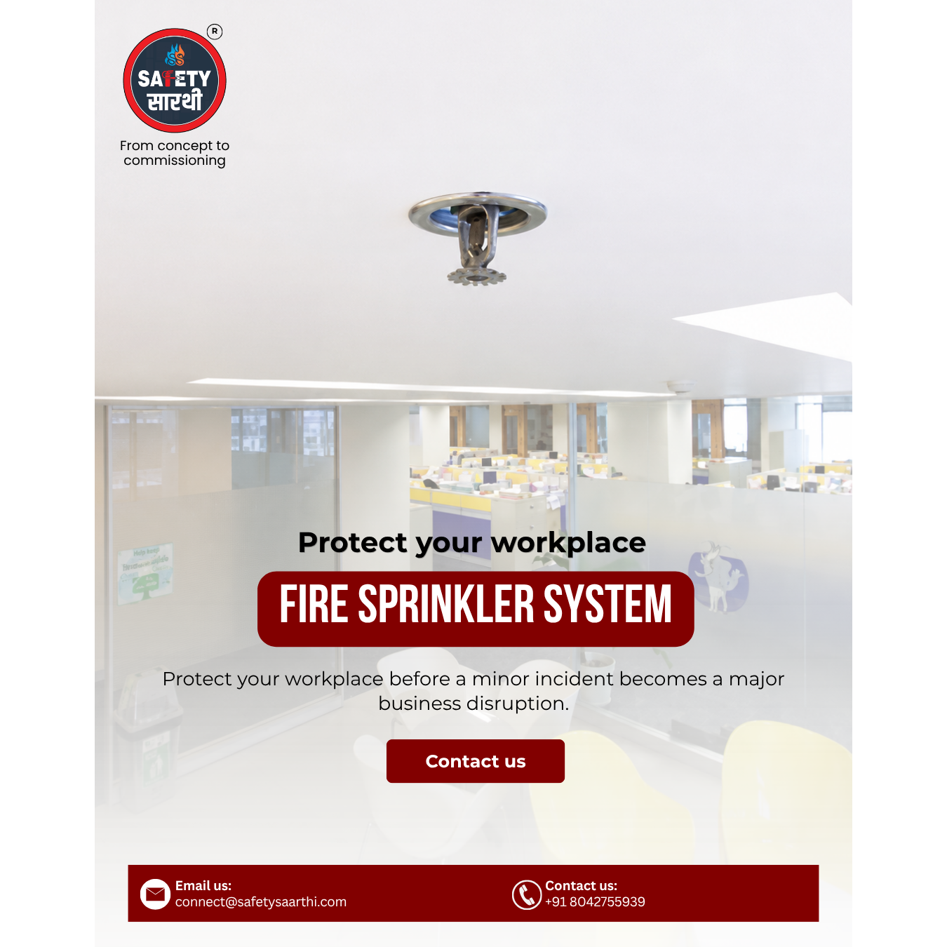 Sprinklrr system in office