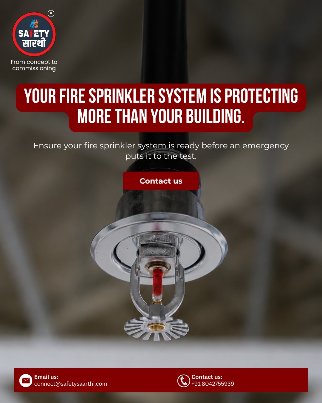 Your fire sprinkler system is protecting more than your building